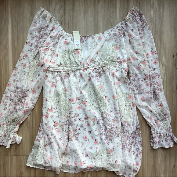 Floral Boho Mini Dress - Picture 9 of 10
